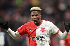 Slavia - Plzeň, Fortuna:Liga (Peter Olayinka)