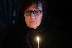 Navalnyj Rusko pohřeb