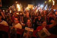 Demonstrace v Jeruzalémě proti izraelské vládě