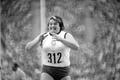 Dojatá Helena Fibingerová na olympiádě v Montrealu 1976