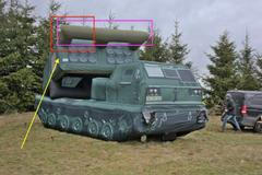 Rusové se pochlubili nevšedním úlovkem. Na "nafukovačku" shodili střelu za skoro 3,5 milionu dolarů