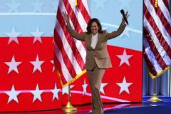 Kamala Harrisová demokratický sjezd