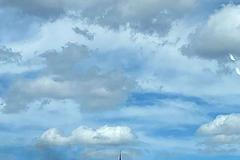 Požár v katedrále v Rouenu na severu Francie