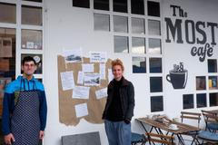 The Most café Repre rekonstrukce