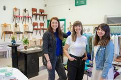 Sto.re, Holešovická tržnice, cikulární ekonomika, recyklace, renovace, nábytek, květiny, látky