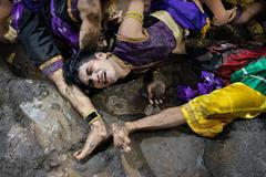 Indonésie, tanec, trans