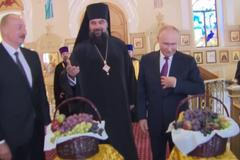 Putin si prohlédl ázerbájdžánské hlavní město