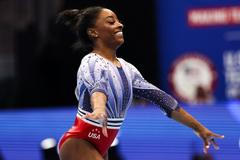 Americká gymnastka Simone Bilesová