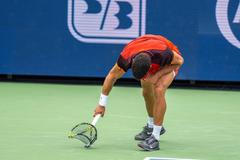 Carlos Alcaraz si vybil vztek na raketě