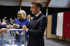 Macron Francie volby