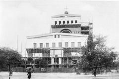 Kostel Nejsvětějšího srdce Páně, Praha, Vinohrady, Náměstí Jiřího z Poděbrad, historie, stavba, Domácí