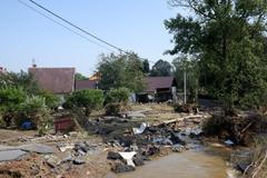 Zátor povodně 2024