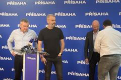 Prisaha tiskovka krajske volby 2024