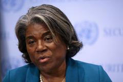 Americká velvyslankyně při OSN Linda Thomasová-Greenfieldová