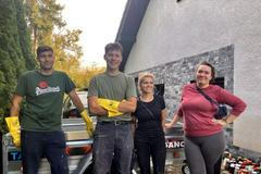 Dobrovolníci ADRA Ostrava Poruba povodně 2024