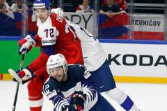 MS 2018, Česko-Francie: Filip Chytil - Valentin Claireaux
