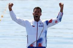Sprint Canoe - Men's Kayak Single 1000m Victory Ceremony