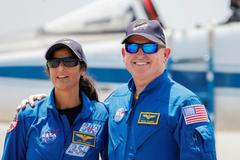 nasa starliner boeing Barry Wilmore Sunita Williamsová