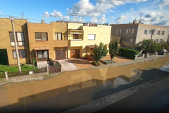 Časosběr zachytil povodeň v opavské ulici Junácká v Kateřinkách (15. 9. 2024)