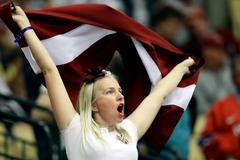 MS 2018: fanynka Lotyšska