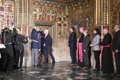 korunní komora, korunovační klenoty, klíčníci, otevírání, chrám sv. Víta