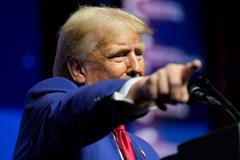 Kandidát na amerického prezidenta Donald Trump