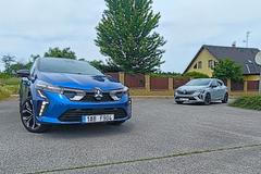 Renault Clio a Mitsubishi Colt