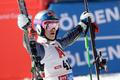 Lucas Pinheiro Braathen v obřím slalomu v Söldenu