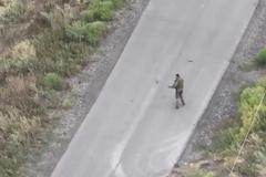 Ukrajinci zveřejnili drastickou smrt "lovce dronů."