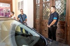 Chomutov policie zásah