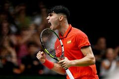 Carlos Alcaraz - Tomáš Macháč, Davis Cup 2024