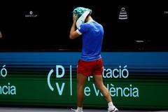 tenis, Davis Cup 2024, Španělsko - Česko, Tomáš Macháč