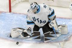 Sestřih utkání Minnesota - Utah včetně skvělých zákroků Karla Vejmelky