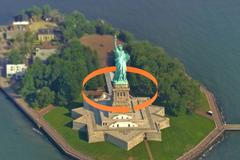 grafika - Socha Svobody