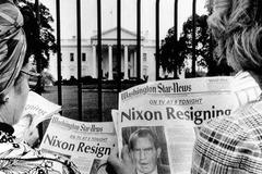 Rezignace Nixona, 1974, USA, Zahraničí, Historie USA na 9 ikonických fotografiích