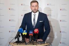 Slovenský ministr zdravotnictví Kamil Šaško