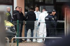 Chorvatsko, Záhřeb, škola, útok