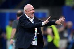 Ivan Hašek v zápase Eura 2024 Česko - Turecko