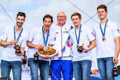 Bronzoví šermíři v Mostě