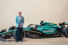 Adria Newey s monopostem Aston Martin