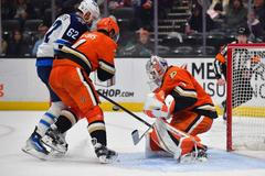 NHL: Winnipeg Jets at Anaheim Ducks
