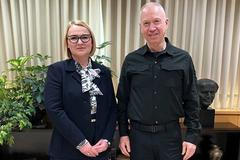 Černochová a Joav Galant