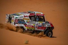 Martin Šoltys při testech Tatry Buggyra EVO3 před Rallye Dakar 2025