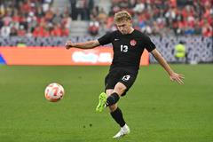 Kanadský fotbalista Jacob Shaffelburg