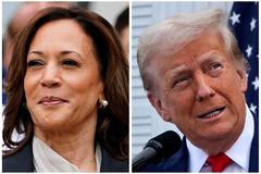 Kamala Harrisová, Donald Trump