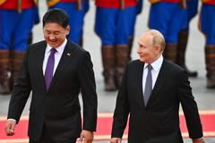 Ruský prezident Vladimir Putin navštívil Mongolsko