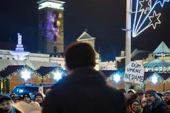 Dům umění, České Budějovice, Galerie současného umění a architektury, protest