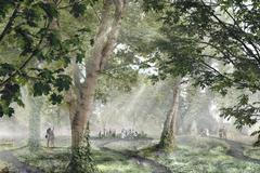 Hřbitov Na Skalce vizualizace