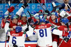 Češi slaví vítězství ve finále MS 2024 Česko - Švýcarsko