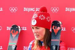 Petra Vlhová v olympijském slalomu na hrách v Pekingu 2022